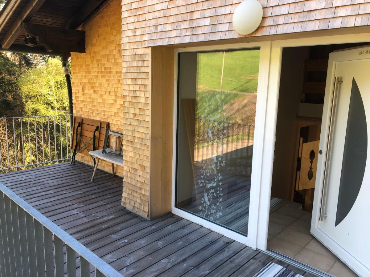 Ferienhaus Am Waldrand Von Egg Bregenzer Wald Buitenkant foto