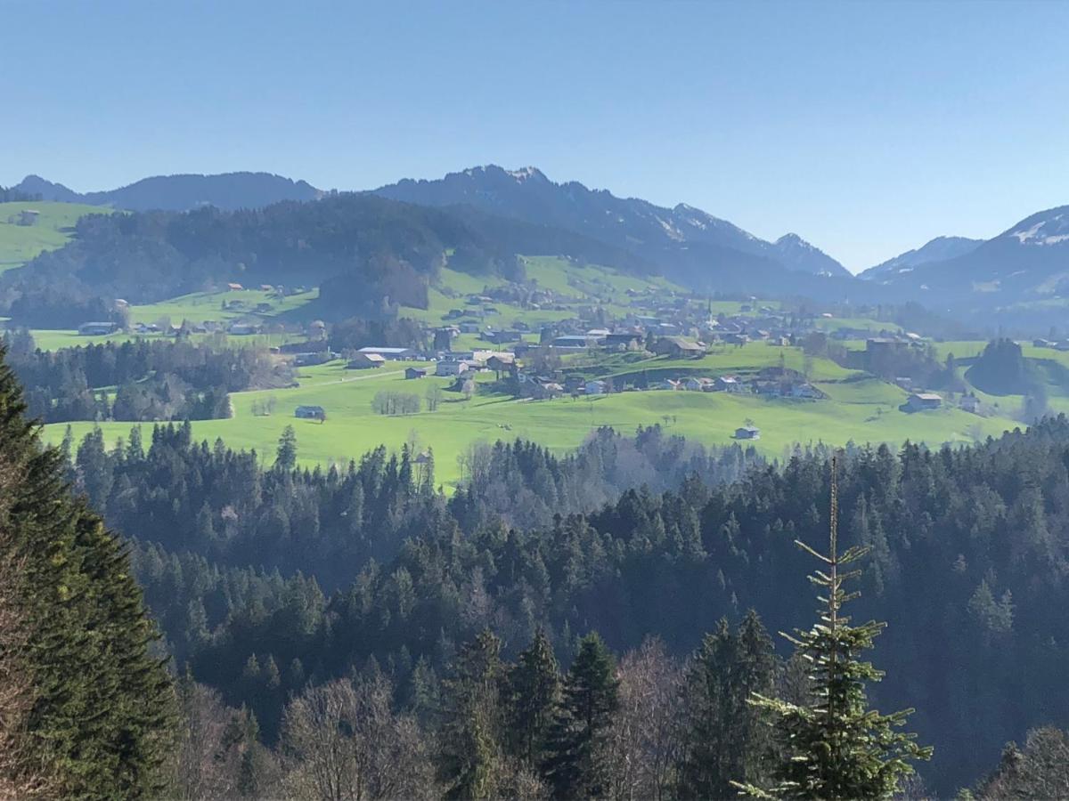 Ferienhaus Am Waldrand Von Egg Bregenzer Wald Buitenkant foto